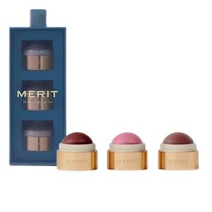 Merit Trio Cream Blush Set - Pink, Rose, Berry